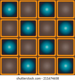 seamless background with abstract shapes