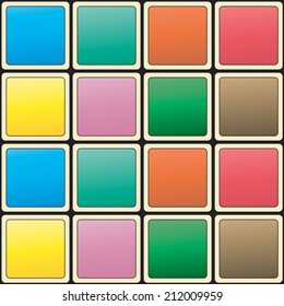 seamless background with abstract shapes