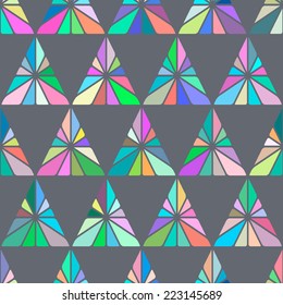 seamless background with abstract shapes