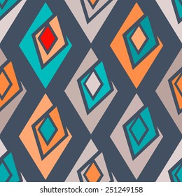 seamless background with abstract shapes