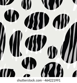 Seamless background with abstract shapes.