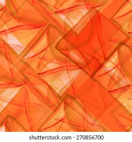 Seamless background with abstract shapes. Vector illustration. 