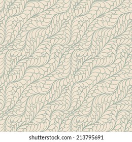 Seamless background in abstract style green and beige