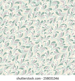 Seamless background in abstract style green and beige