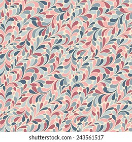 Seamless background in abstract style red and blue 