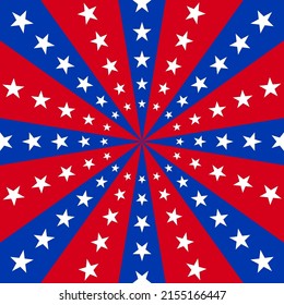 Seamless background with alternating red and blue colors that suit the USA Independence Day team.