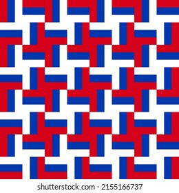 Seamless background with alternating red and blue colors that suit the USA Independence Day team.