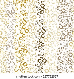Seamless background with animal print