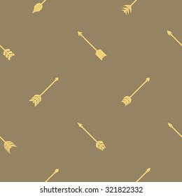 Seamless background with arrows for your design