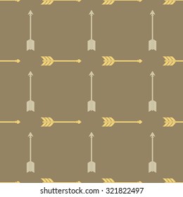 Seamless background with arrows for your design