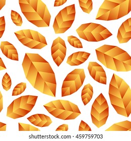 Seamless background - autumn leaves