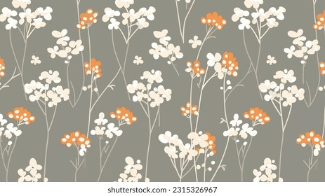 seamless background with babys breath flower 231236