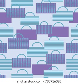 Seamless background with bags.