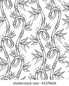 seamless background bamboo pattern