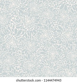 Seamless background baroque style black and white. Vintage Pattern. Retro Victorian. Ornament in Damascus style. Elements of flowers, leaves. Vector illustration. Wallpaper, print packaging, textiles.