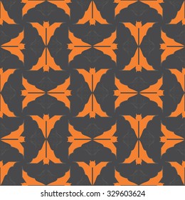Seamless background with bats. Vector illustration.
