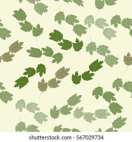 Seamless background with beautiful plants