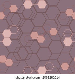 Seamless background bee honeycombs. Vector illustration