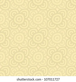 Seamless Background - beige circles