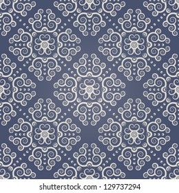 Seamless background with beige ornaments. EPS 10.