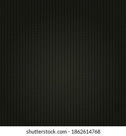 Seamless background of a black knitted pattern. Illustration can be used for holiday design, wrapping paper, backdrop, card, children's clothing or things design, banners, 