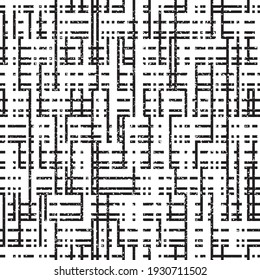 Seamless background with black lines