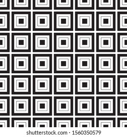 Seamless background with black squares.