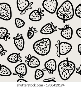 fondo transparente con fresa en blanco y negro, diseño vectorial para papel, tela.