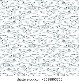 Seamless background with blue wave.
