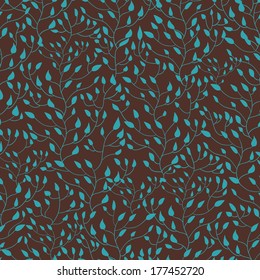 Seamless background with branches