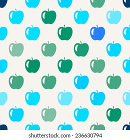 Seamless background with breakfast symbols