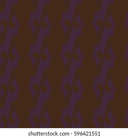 Seamless background bright flat stylized swans, a group of graceful swan birds. Texture for your creativity. Gentle romantic graphical birds regular pattern, outlined silhouettes, modern stylish print