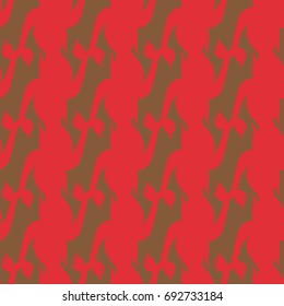 Seamless background bright flat stylized swans, a group of graceful swan birds. Texture for your creativity. Gentle romantic graphical birds regular pattern, outlined silhouettes, modern stylish print