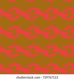 Seamless background bright flat stylized swans, a group of graceful swan birds. Texture for your creativity. Gentle romantic graphical birds regular pattern, outlined silhouettes, modern stylish print