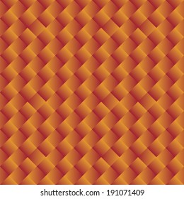 seamless background of bright orange yellow geometric shapes - vector graphic. 