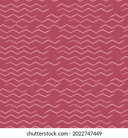 seamless background with broken lines - abstract red pattern in hand drawn style