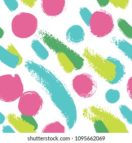Seamless background with brush strokes.