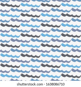 Seamless background with a brush-drawn design. Vector illustration for web design or print.