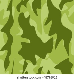 Seamless background with camouflage pattern