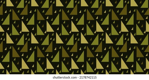 Camuflaje de fondo sin foco desde triángulos. Resumen de fondo moderno para tela y moda de impresión textil. patrón de camuflaje con muchos triángulos de textura. eps10 vectoriales