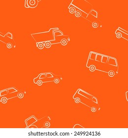 seamless background with car for your design