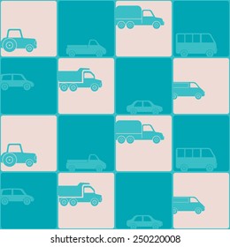 seamless background with car for your design
