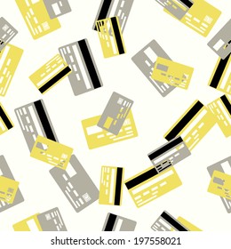 seamless background: card