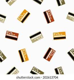 seamless background: card