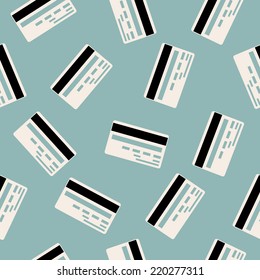 seamless background: card