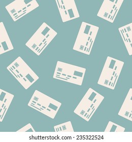 seamless background: card