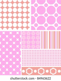 seamless background cards for baby