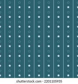 Seamless background cartoon cute star night sky, simple flat background for design