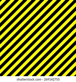 Seamless Background Caution. Diagonal Pattern