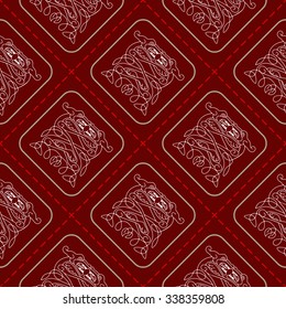 Seamless background with Celtic art and ethnic ornaments for your design